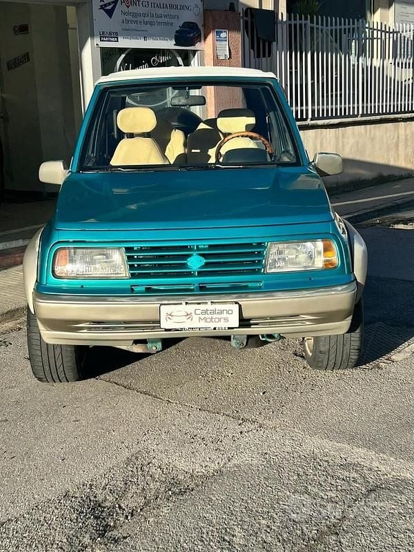 Usata Suzuki Vitara 90 CV (66 kW) 1991 Verde Cabrio