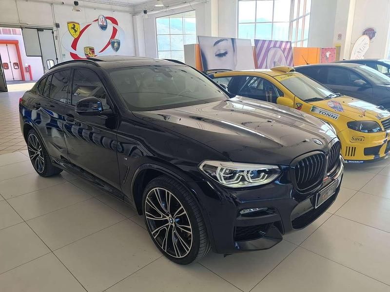 Usata BMW X4 M Sport 286 CV (210 kW) 2021 Blu/azzurro SUV