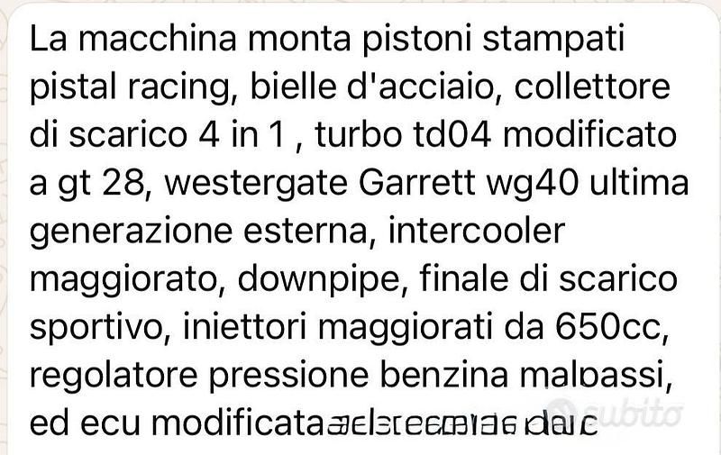 Usata Abarth 500 330 CV (242 kW) 2017 Rosso