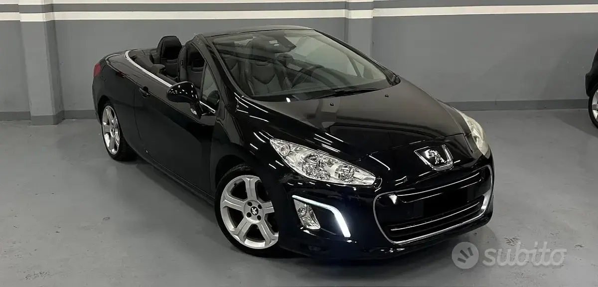 Usata Peugeot 308 CC Allure 156 CV (114 kW) 2012 Nero Cabrio