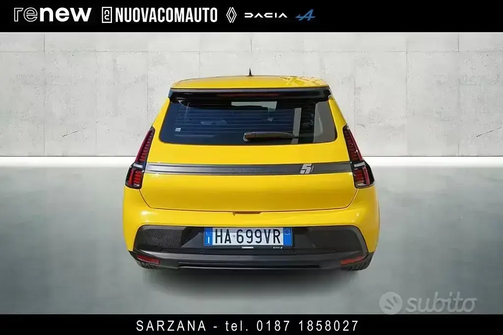 Usata Renault R5 Evolution 89 kW (122 CV) 2025 Giallo Utilitaria