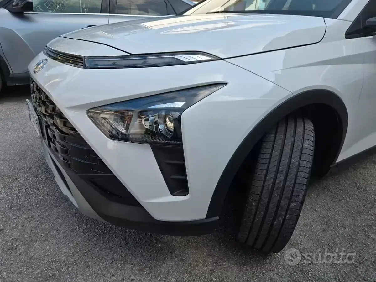 Usata Hyundai Bayon 84 CV (61 kW) 2023 Bianco SUV