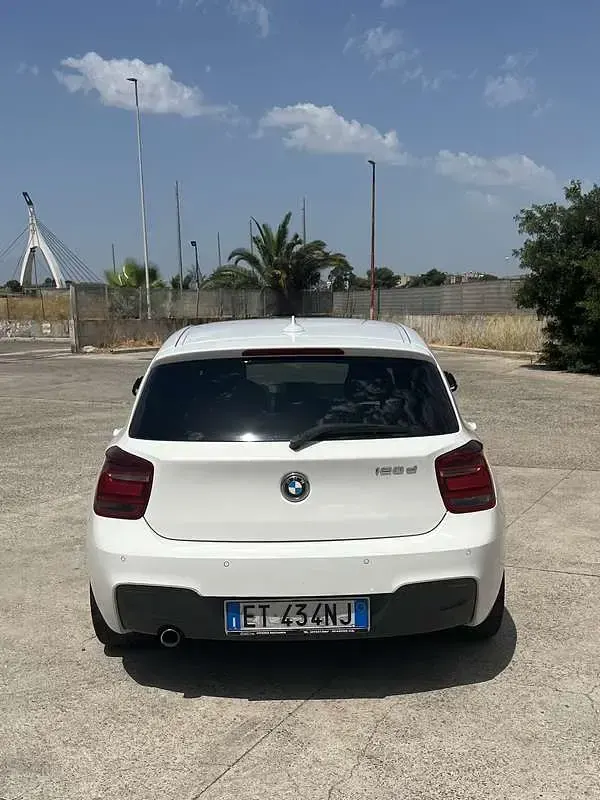 Usata BMW 120 M Sport 184 CV (135 kW) 2014 Bianco Utilitaria