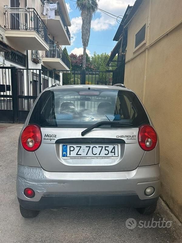 Usata Chevrolet Matiz 2008 Grigio Utilitaria