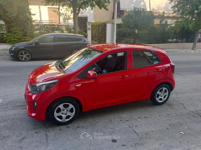 Usata Kia Picanto X-Line 67 CV (49 kW) 2020 Rosso Utilitaria