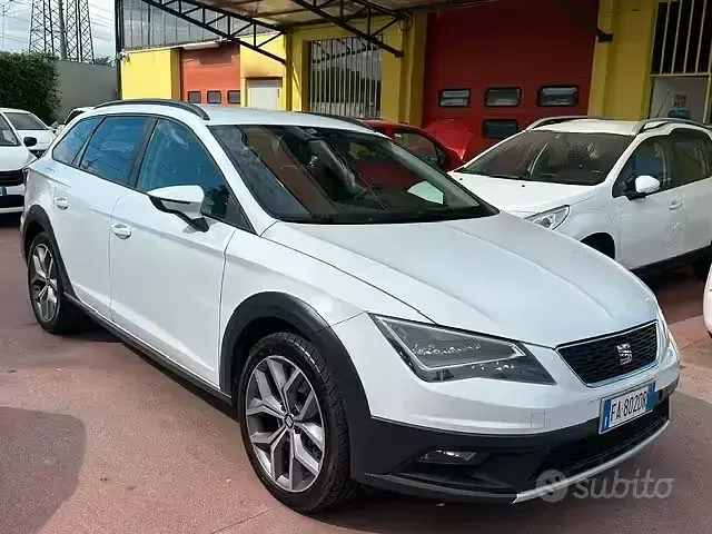 Usata Seat Leon X-Perience 4Drive 184 CV (135 kW) 2015 Bianco Station wagon