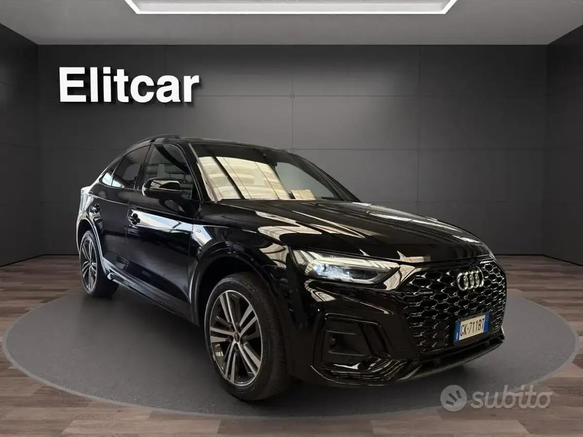 Usata Audi Q5 S-line plus 204 CV (150 kW) 2022 Nero SUV