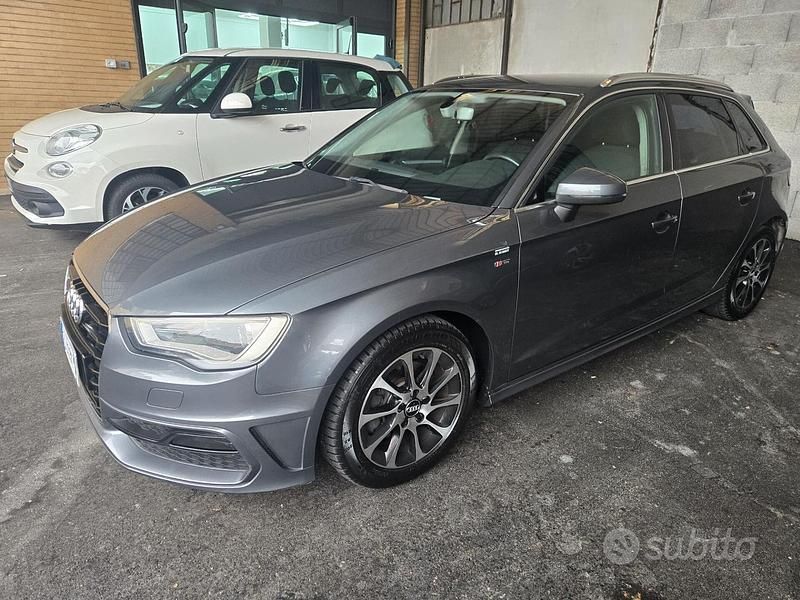 Usata Audi A3 Admired 110 CV (80 kW) 2016 Grigio Berlina