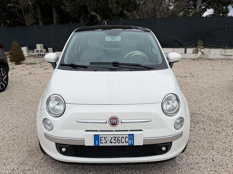 Usata Fiat 500 Lounge 69 CV (50 kW) 2013 Bianco Berlina
