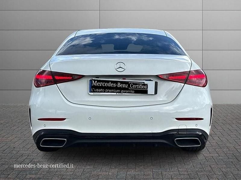 Usata Mercedes C220 Advanced 197 CV (144 kW) 2024 Bianco Berlina
