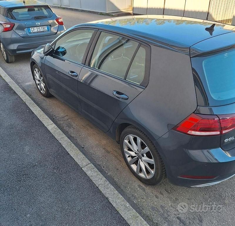 Usata VW Golf VII 115 CV (84 kW) 2018 Grigio Berlina