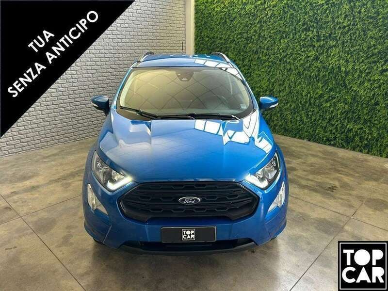 Blu elettrico metallizzato Usata 2022 Ford Ecosport ST SUV | 15.400 € (Buon prezzo) - Immagine 1/4