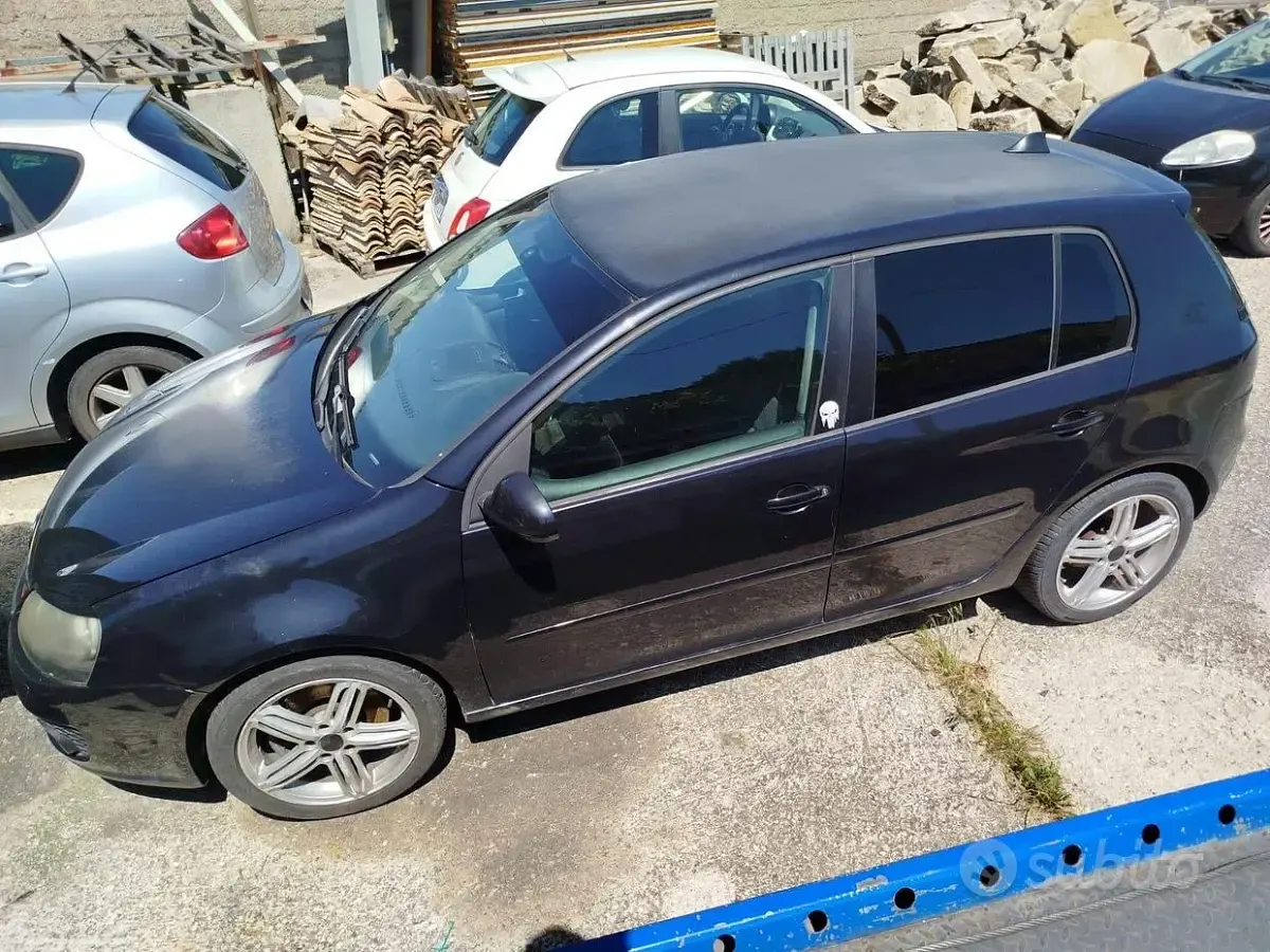 Usata VW Golf V GT 140 CV (102 kW) 2007 Nero Berlina