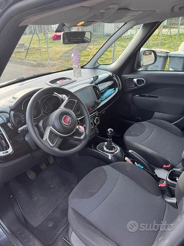 Usata Fiat 500L Cross 95 CV (69 kW) 2019 Nero Monovolume