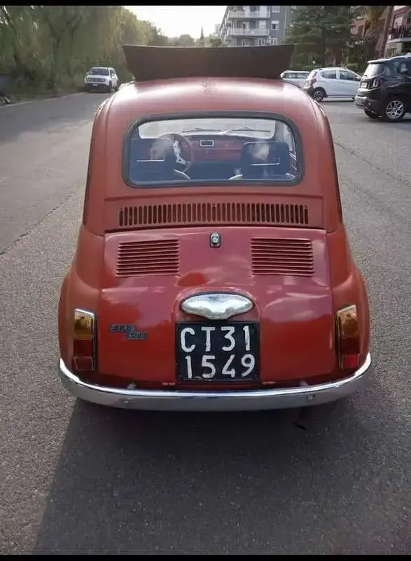 Usata Fiat 500 809 CV (595 kW) 1973 Rosso Utilitaria