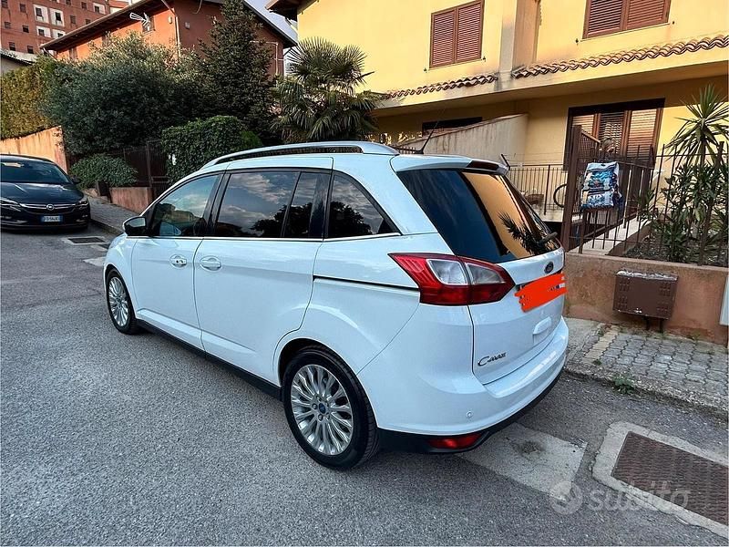 Usata Ford C-MAX 105 CV (77 kW) 2012 Bianco Monovolume