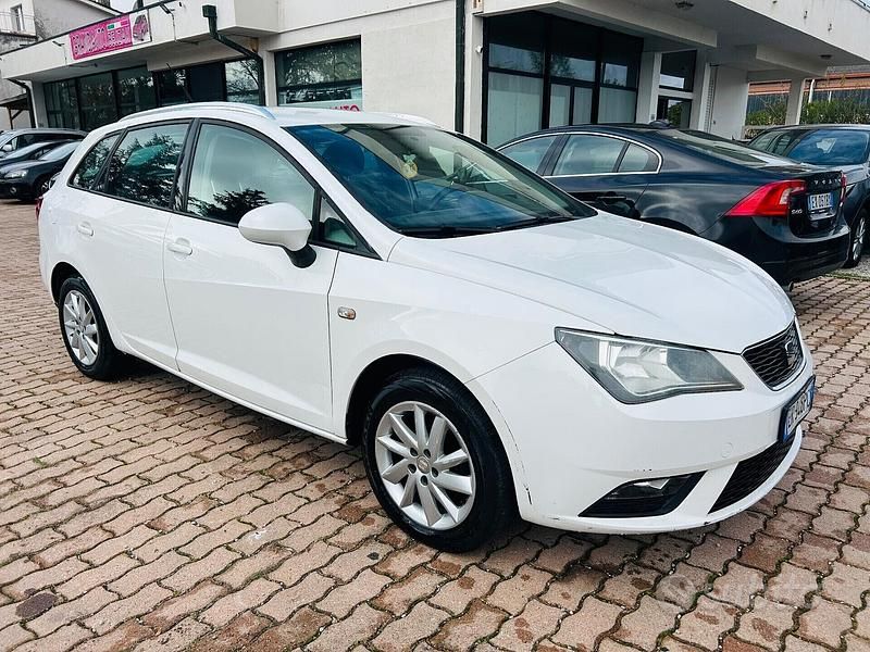 Usata Seat Ibiza ST 90 CV (66 kW) 2013 Bianco Station wagon
