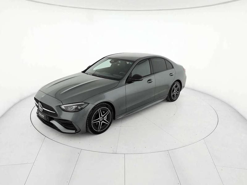 Usata Mercedes C220 AMG Line Premium 197 CV (144 kW) 2024 Grigio Berlina