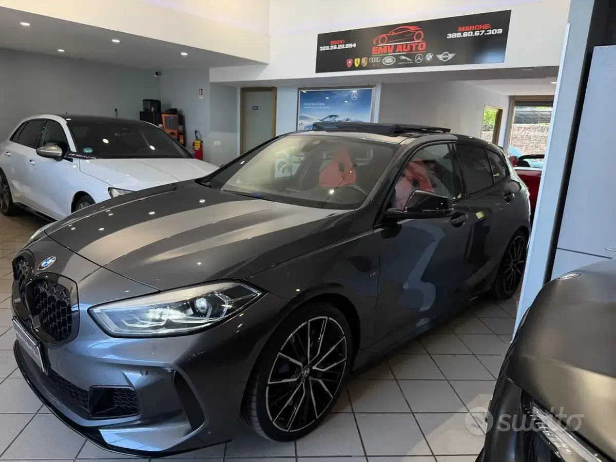 Usata BMW M135 306 CV (225 kW) 2021 Grigio Utilitaria