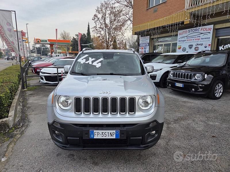 Usata Jeep Renegade Limited 140 CV (102 kW) 2018 Grigio SUV
