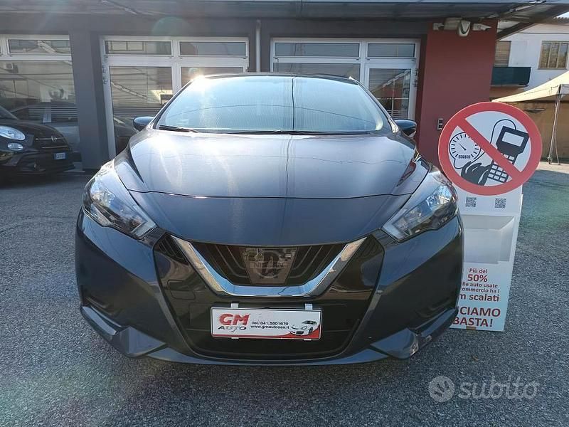 Usata Nissan Micra Acenta 92 CV (67 kW) 2022 Blu Berlina