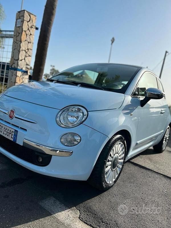 Usata Fiat 500 Pop 69 CV (50 kW) 2010 Blu Berlina
