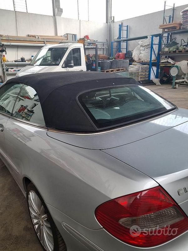 Usata Mercedes CLK200 2009 Grigio Cabrio