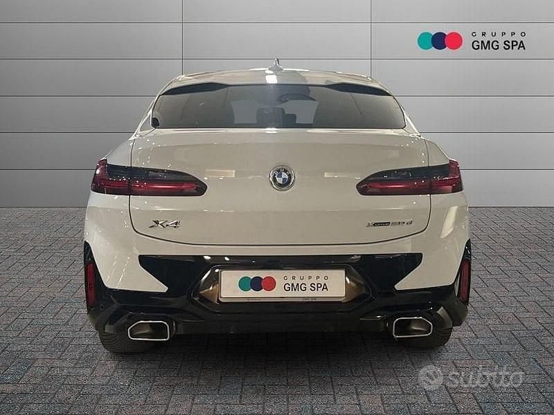Usata BMW X4 M Sport 190 CV (139 kW) 2022 Bianco SUV
