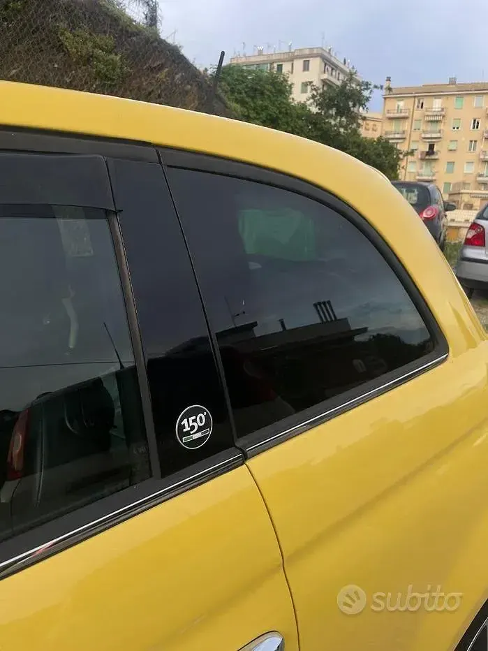 Usata Fiat 500 95 CV (69 kW) 2011 Giallo Utilitaria