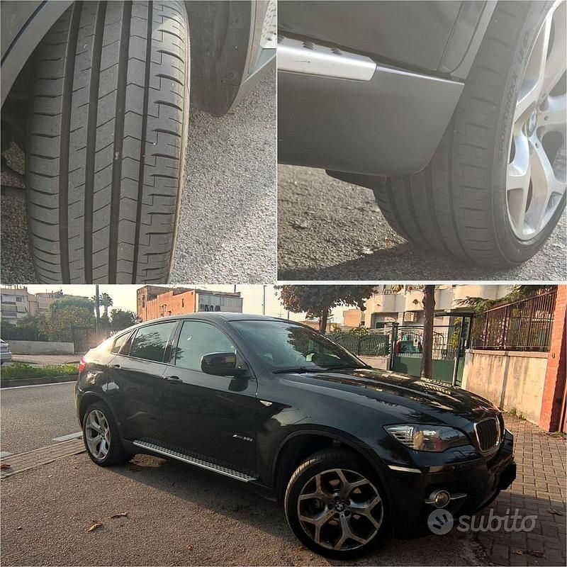 Usata BMW X6 Efficient Dynamics 245 CV (180 kW) 2011 Nero SUV