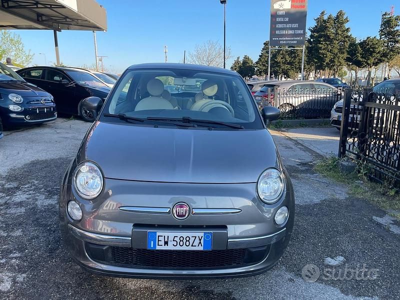 Usata Fiat 500 Lounge 69 CV (50 kW) 2014 Grigio Berlina