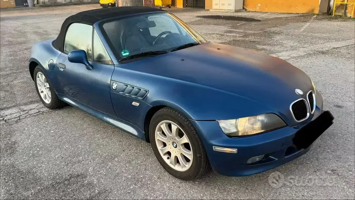 Usata BMW Z3 118 CV (86 kW) 1999 Bluazzurro Cabrio