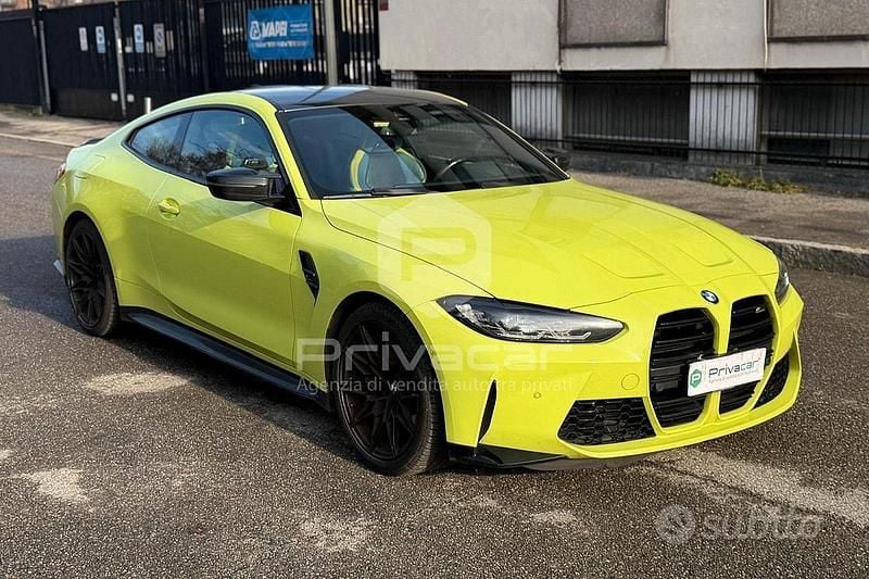 Usata BMW M4 Competition Edition 510 CV (375 kW) 2021 Giallo Coupé
