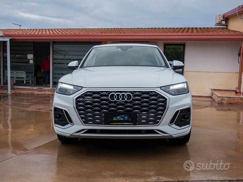 Usata Audi Q5 S-line plus 203 CV (149 kW) 2021 Bianco SUV