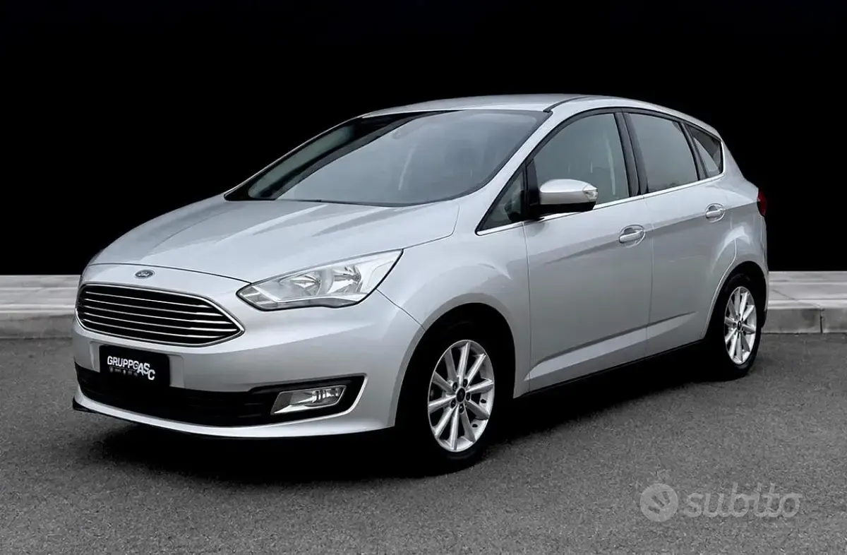 Usata Ford C-MAX Titanium S 120 CV (88 kW) 2016 Grigio Monovolume