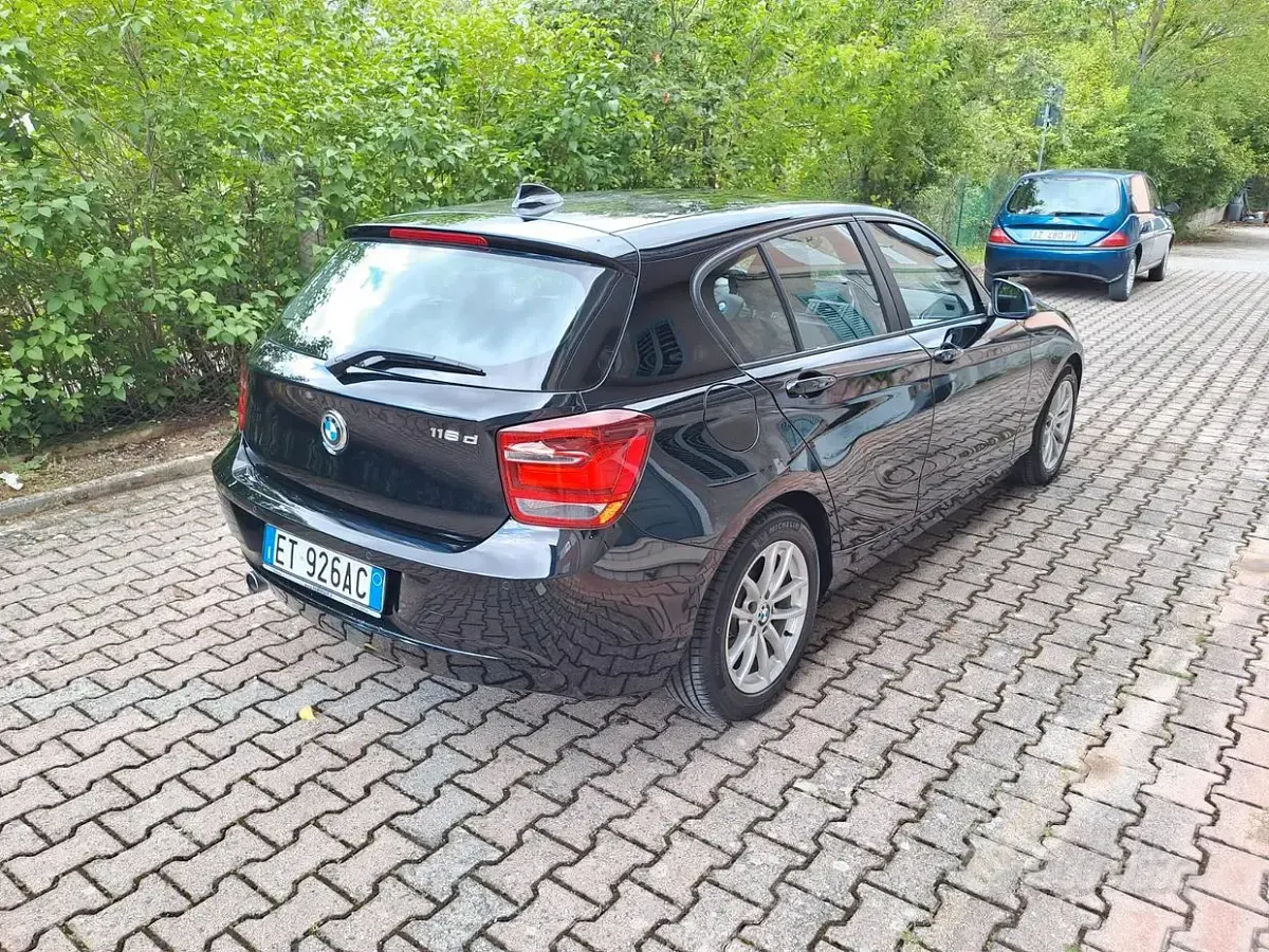 Usata BMW 116 Efficient Dynamics 2013 Nero Utilitaria