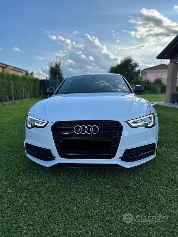 Usata Audi A5 S-Line 190 CV (139 kW) 2016 Bianco Coupé