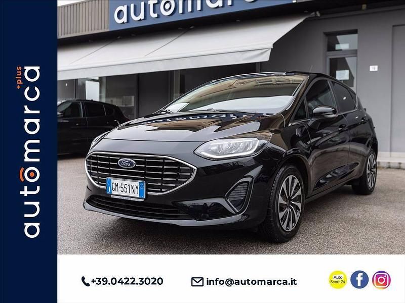 Usata Ford Fiesta Titanium 75 CV (55 kW) 2023 Nero Berlina