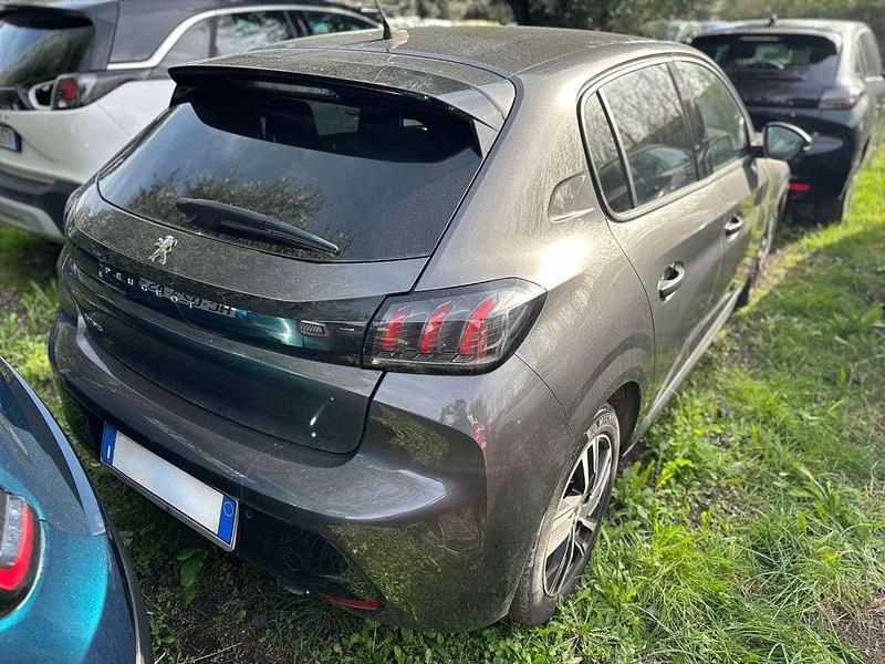 Usata Peugeot 208 Allure 101 CV (74 kW) 2023 Grigio Utilitaria