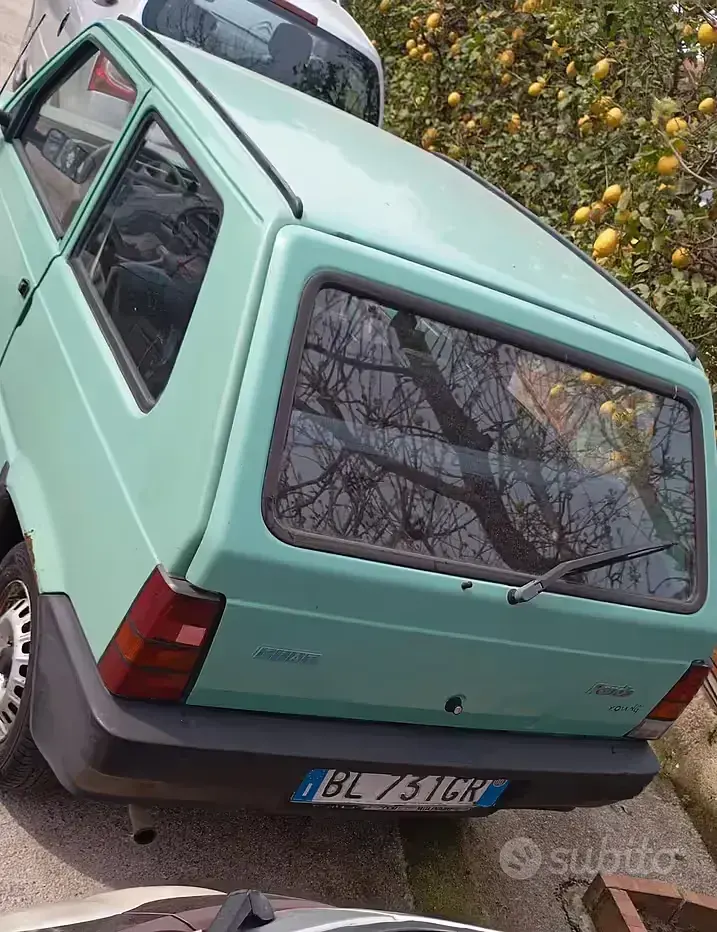 Usata Fiat Panda 39 CV (28 kW) 2000 Verde Berlina