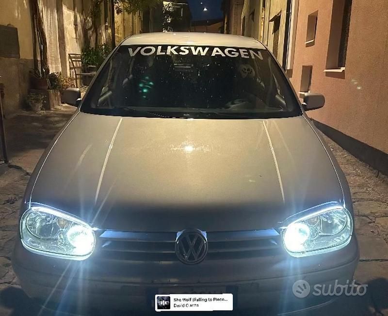 Usata VW Golf IV 101 CV (74 kW) 2003 Grigio Berlina