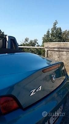Usata BMW Z4 170 CV (125 kW) 2005 Blu Cabrio