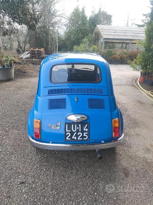 Usata Fiat 500 1970 Blu Utilitaria