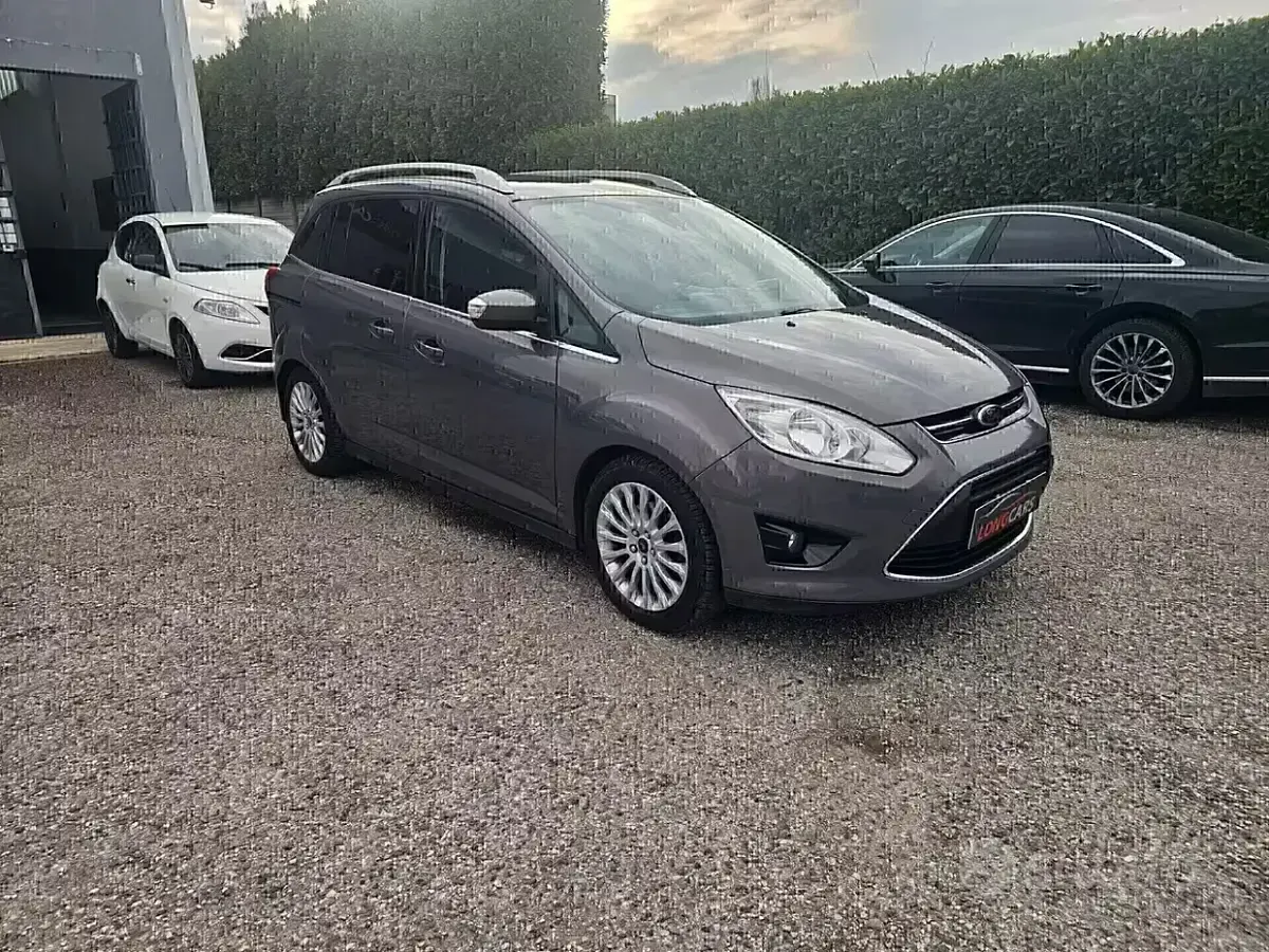 Usata Ford C-MAX Titanium 116 CV (85 kW) 2014 Grigio Monovolume