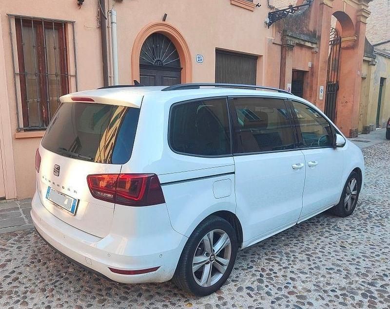 Usata Seat Alhambra 150 CV (110 kW) 2016 Bianco Monovolume