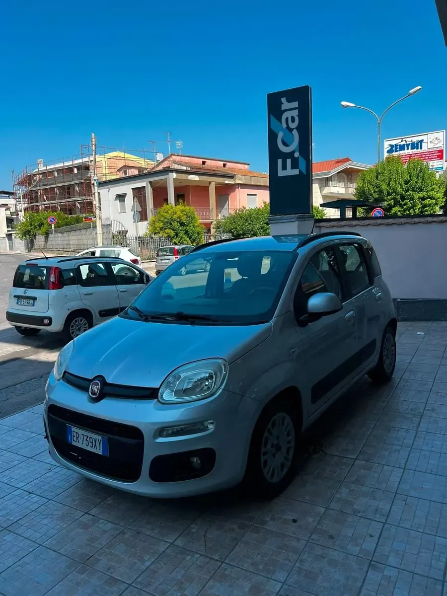 Usata Fiat Panda Easy 69 CV (50 kW) 2013 Argento Utilitaria