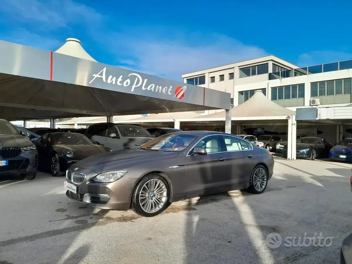 Usata BMW 640 313 CV (230 kW) 2012 Grigio Coupé
