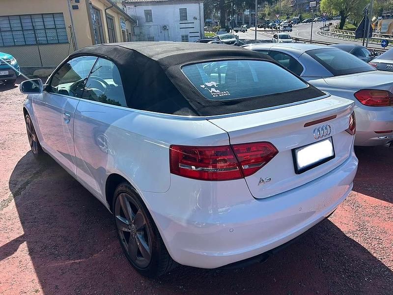 Usata Audi A3 Cabriolet Ambition 105 CV (77 kW) 2012 Bianco Cabrio