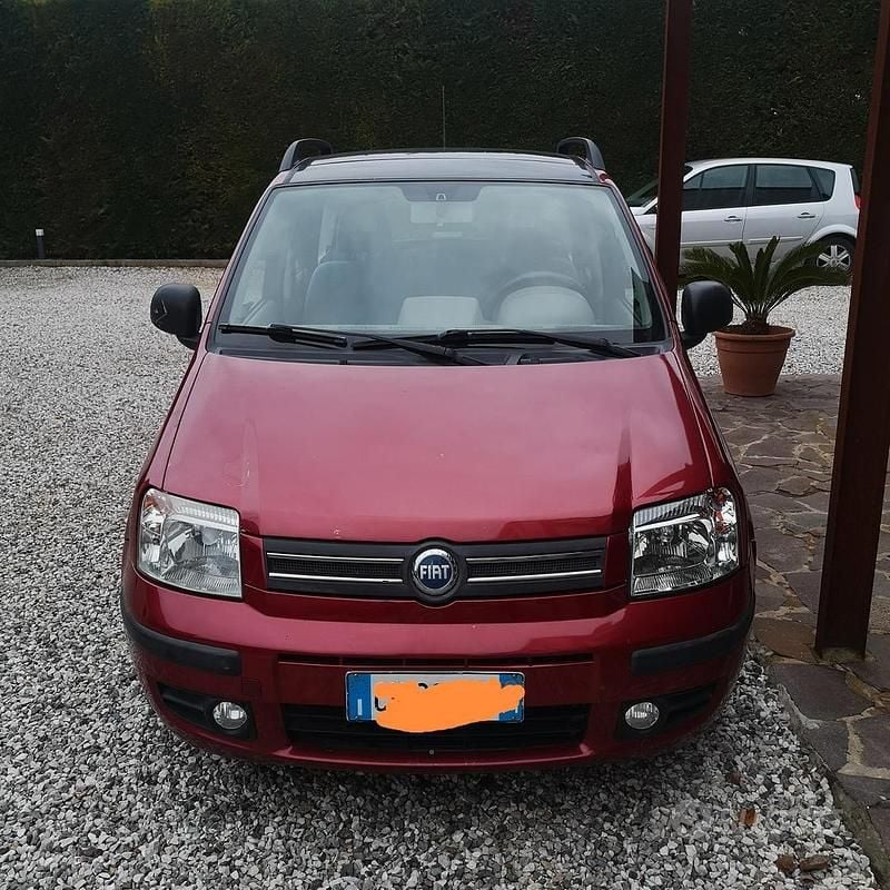 Usata Fiat Panda Dynamic 60 CV (44 kW) 2004 Rosso Berlina