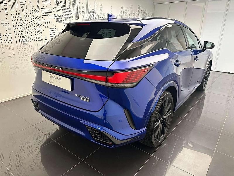 Usata Lexus RX500h Sport Line 371 CV (272 kW) 2022 Sapphire blue SUV